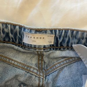 Topshop ripped denim jeans